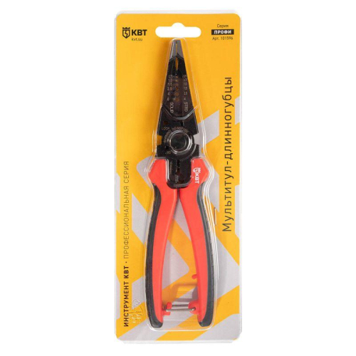 Длинногубцы-мультитул ПРОФИ 205мм КВТ 101596 фото 2