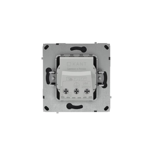 Розетка силовая KANT 2P+E защ. шторки черн. уголь DKC 7012003 фото 6 Розетка силовая KANT 2P+E защ. шторки черн. уголь DKC 7012003 фото 6