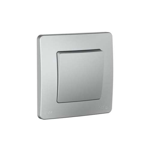 Переключатель 1-кл. СП Blanca 10А IP44 (сх.6) 250В алюм. SE BLNVS410603