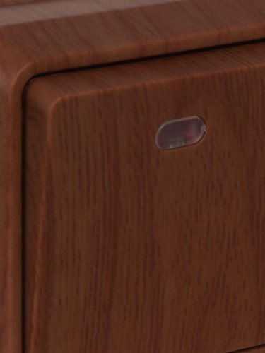 Выключатель 1-кл. ОП Октава 10А IP20 ВС20-1-1-ОД с индикацией дуб GENERICA EVO11-K04-10-DC фото 5