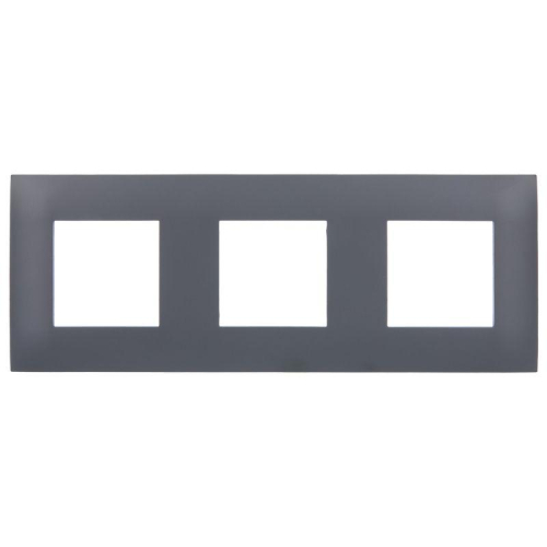 Рамка 3-м SKANDY SK-F03T титан IEK SK-M32-K48 фото 2