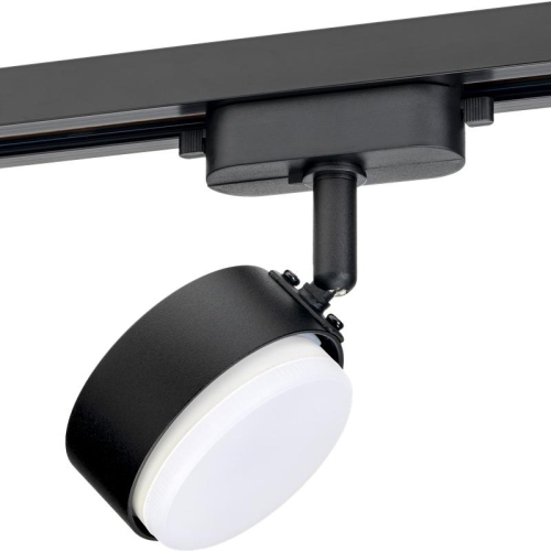 Светильник трековый ARTLINE поворотный шар 82х82х30мм GX53 230В алюм. 4кв.м черн. Ritter 59924 5 фото 4