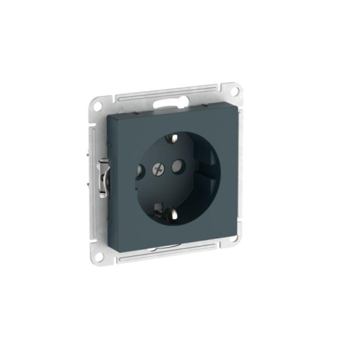 Розетка AtlasDesign 16А с заземл. защ. шторки быстрозажим. клем. механизм изумруд SE ATN000845S Розетка AtlasDesign 16А с заземл. защ. шторки быстрозажим. клем. механизм изумруд SE ATN000845S