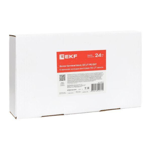 Колодка клеммная винтовая 35 UT земля EKF scr-ut-35-pe фото 4