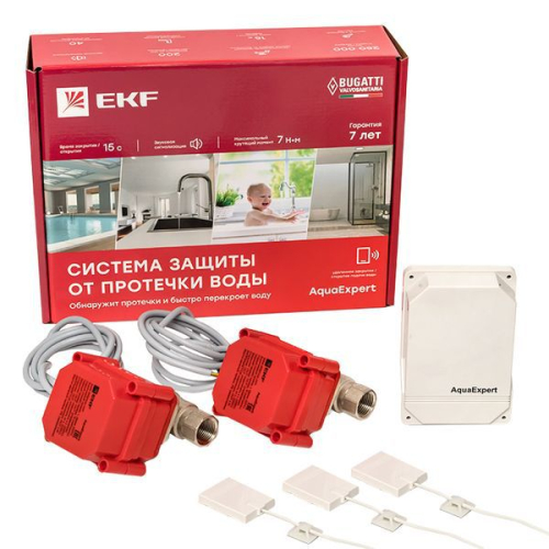 Система защиты от протечки воды AquaExpert PROxima EKF AquaExpert-1/2 фото 7