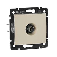 Розетка телевизионная проходная TV СП Valena 14дБ 2400МГц механизм сл. кость IEK 774331