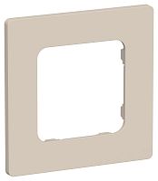 Рамка 1-м СП FLITE РУ-1-К-ФлЛ льняной IEK FI-M12-32-20-K88