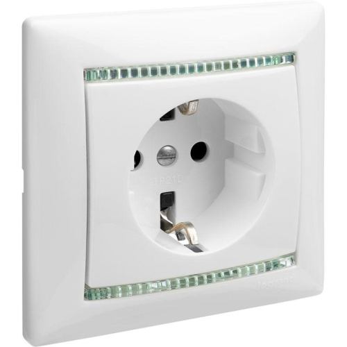 Рамка 1-м Valena бел./крис. Leg 774461 фото 22