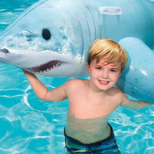 Игрушка для катания верхом "Акула" 183х102см (41405) Bestway 6942138966893 фото 2 Игрушка для катания верхом "Акула" 183х102см (41405) Bestway 6942138966893 фото 2