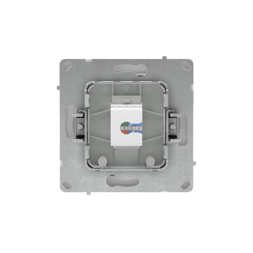 Розетка компьютерная 1-м KANT RJ45 кат.6A без шторки бел. магнолия DKC 7000673 фото 3 Розетка компьютерная 1-м KANT RJ45 кат.6A без шторки бел. магнолия DKC 7000673 фото 3