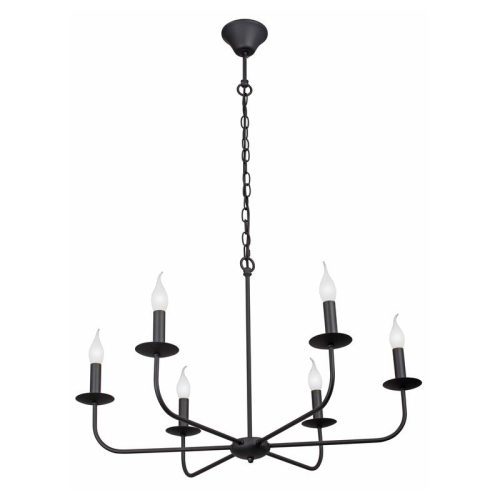 Люстра 6xE14 макс. 40Вт Vitaluce V3985-1/6 фото 2