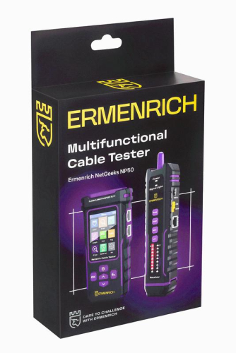 Тестер кабельный многофункциональный NetGeeks NP50 Ermenrich 84555 фото 12