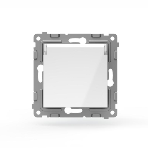 Розетка 1-м СП Pixel IP44 с заземл. защ. шторки с крышкой механизм бел. TOKOV ELECTRIC TKE-PX-R1ZSW1-C01-IP44 фото 4 Розетка 1-м СП Pixel IP44 с заземл. защ. шторки с крышкой механизм бел. TOKOV ELECTRIC TKE-PX-R1ZSW1-C01-IP44 фото 4