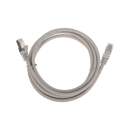 Патч-корд F/UTP кат.6 RJ45-RJ45 26AWG LSZH 2м сер. Rexant 02-0210-2