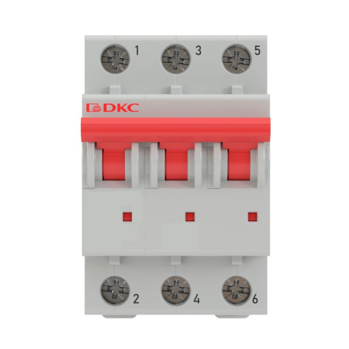 Выключатель автоматический модульный 3п D 16А 6кА MD63 YON MD63-3D16-6 фото 2 Выключатель автоматический модульный 3п D 16А 6кА MD63 YON MD63-3D16-6 фото 2