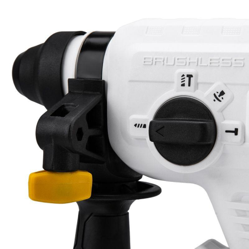 Перфоратор аккумуляторный SDS-plus 2.2Дж 1х4А.ч в кейсе Kranz KR-PT-120 фото 15