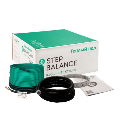 Секция кабельная (теплый пол) Step Balance 18Вт/м 1350Вт 75м SE SBC018075