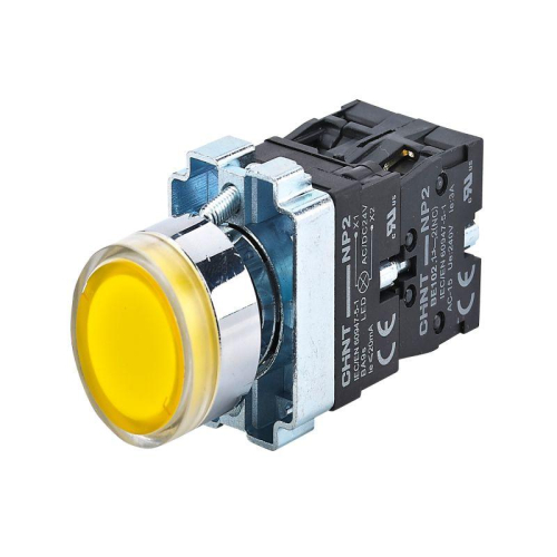 Кнопка управления NP2-BW3565 плоская 1НО+1НЗ AC/DC230В (LED) IP40 (R) желт. CHINT 574380 Кнопка управления NP2-BW3565 плоская 1НО+1НЗ AC/DC230В (LED) IP40 (R) желт. CHINT 574380