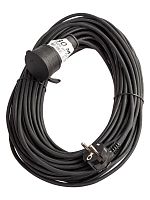 Удлинитель-шнур 1х30м 10А IP44 3500Вт 220-350В КГ 2х1.0мм каучук КОСМОС YSHKsm30m-1g(10A)KG