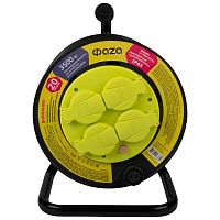 Удлинитель на катушке 4х20м с заземл. IP44 CRW-04-2000 ФАZА 5063839