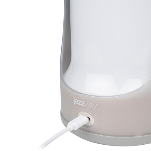 Фонарь светодиодный аккумуляторный кемпинговый Accu5-L60-gy 60SMDх0.5Вт 220/350/650лм 8000-9000К IP20 (Li-ion аккумулятор 3.7В 18650 3600мА.ч) диммер сер. JazzWay 5058323 фото 5