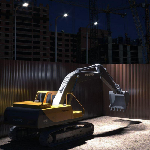 Прожектор светодиодный Elementary 200Вт IP65 6500К 17000лм PROMO G3 черн. GAUSS 613100200P фото 5