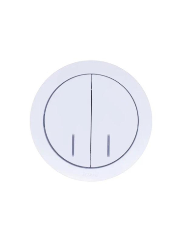 Выключатель 2-кл. СП OSEN 10А IP20 с подсветкой механизм бел. LEZARD 743-0288-112 фото 4