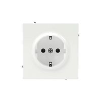 Розетка силовая KANT 2P+E без шторки бел. магнолия DKC 7000033