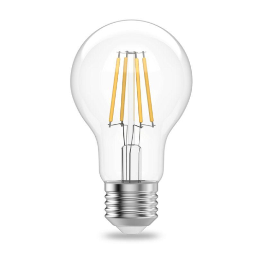 Лампа светодиодная филаментная Filament Elementary А60 7Вт 4100К Е27 560лм GAUSS 22227 фото 4