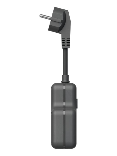 Удлинитель с сетевым фильтром 3х0.3м 10А 2USB + 1USBC 2500Вт ПВС 3х1 компакт черн. КОСМОС FRKsm0.3m-3g(B)USB фото 3