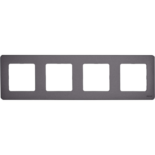 Рамка 4-м Inspiria дым. IEK 673967 фото 2