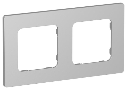 Рамка 2-м СП FLITE РУ-2-К-ФлА алюм. IEK FI-M22-32-20-K47 Рамка 2-м СП FLITE РУ-2-К-ФлА алюм. IEK FI-M22-32-20-K47