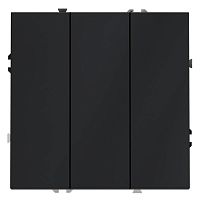 Выключатель 3-кл. СП S70 10А механизм графит Voltum VLS030107