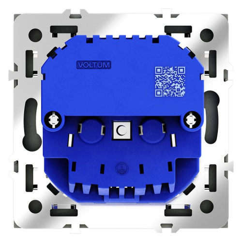 Розетка 1-м СП S70 16А с USB A+С с заземл. защ. шторки механизм графит Voltum VLS040507 фото 5