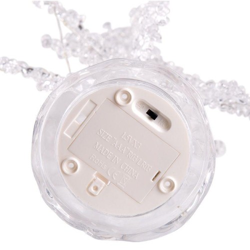 Фигура светодиодная "Ель" 51см 15LED бел. 1Вт IP20 на подставке элементы питания 3хAAA (не в компл.) Neon-Night 513-033 фото 8