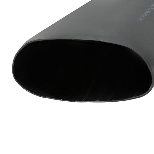 Трубка термоусадочная среднестен. клеевая 160/50 (3-4:1) черн. 1м Rexant 26-0160 фото 2