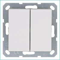 Переключатель перекрестный 1-кл. 10А IP20 механизм бел. глянцевый Jasmart G3013W