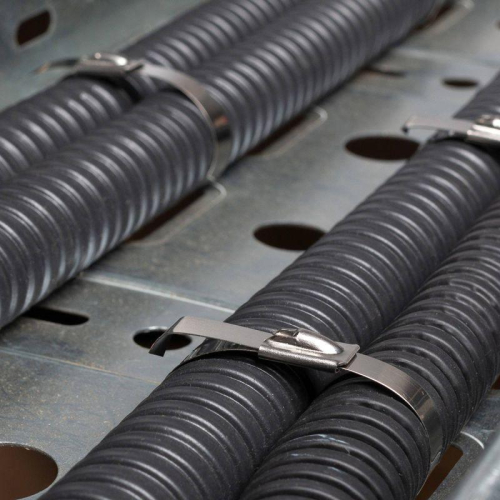 Хомут кабельный СКС (304) 4.6х150 стальной (уп.100шт) Fortisflex 74909 фото 5 Хомут кабельный СКС (304) 4.6х150 стальной (уп.100шт) Fortisflex 74909 фото 5