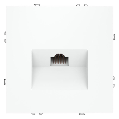 Розетка компьютерная 1-м СП S70 RJ45 кат.6 механизм бел. матов. Voltum VLS060102 Розетка компьютерная 1-м СП S70 RJ45 кат.6 механизм бел. матов. Voltum VLS060102