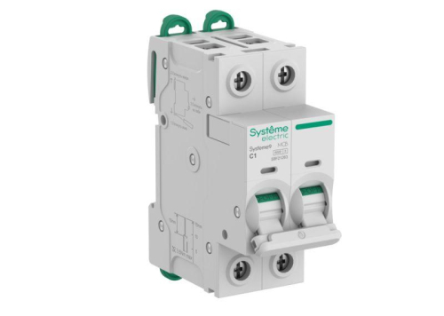 Выключатель автоматический 2п C 1А 6кА Systeme9 400В SE S9F22201 Выключатель автоматический 2п C 1А 6кА Systeme9 400В SE S9F22201