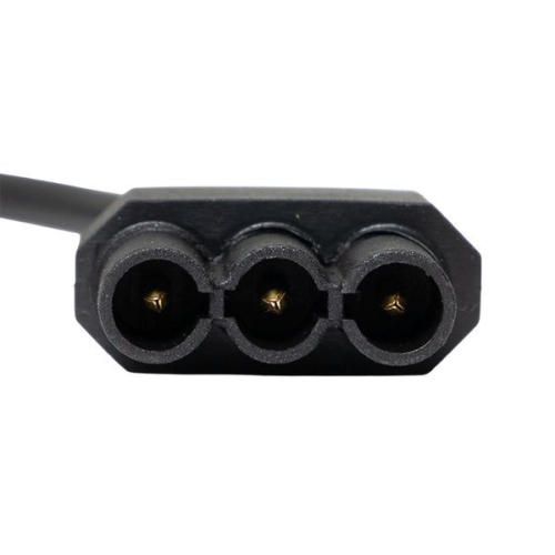 Кабель для подключения светодиодных линейных светильников ДБО-60/120/150 1м 3х0.75 черн. EKF ASC-B-1-LBL фото 3