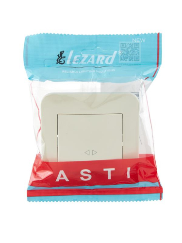 Выключатель промежуточный 1-кл.СП ASTI 10А IP20 в сборе крем. LEZARD 7081-0303-107 фото 3 Выключатель промежуточный 1-кл.СП ASTI 10А IP20 в сборе крем. LEZARD 7081-0303-107 фото 3