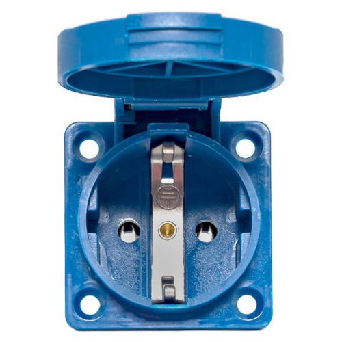 Розетка панельная 112 скрытая 2P+PЕ 16А 220В IP44 с защ. крышкой EKF ps-112-16-220 фото 6 Розетка панельная 112 скрытая 2P+PЕ 16А 220В IP44 с защ. крышкой EKF ps-112-16-220 фото 6