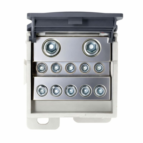 Блок распределительный винтовой зажим 2х95кв.мм 10х16кв.мм DKC POD-200 фото 4