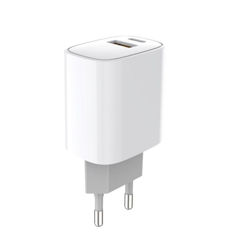 Устройство зарядное сетевое с двумя портами USB-A + USB-C 20Вт Rexant 18-2207 фото 2 Устройство зарядное сетевое с двумя портами USB-A + USB-C 20Вт Rexant 18-2207 фото 2