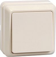 Выключатель 1-кл. ОП Октава 10А IP20 ВС20-1-0-ОКм крем. GENERICA EVO10-K33-10-DC