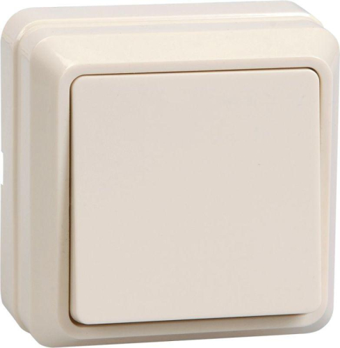 Выключатель 1-кл. ОП Октава 10А IP20 ВС20-1-0-ОКм крем. GENERICA EVO10-K33-10-DC Выключатель 1-кл. ОП Октава 10А IP20 ВС20-1-0-ОКм крем. GENERICA EVO10-K33-10-DC