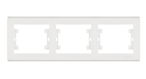 Рамка 3-м Manolya горизонт. бел. Makel 41001703