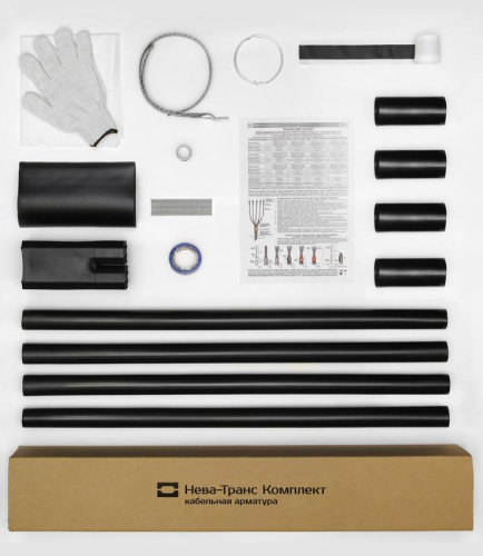 Муфта кабельная концевая 1кВ 1ПКВ(Н)Тпб-4х(150-240) Нева-Транс Комплект 22020136 Муфта кабельная концевая 1кВ 1ПКВ(Н)Тпб-4х(150-240) Нева-Транс Комплект 22020136