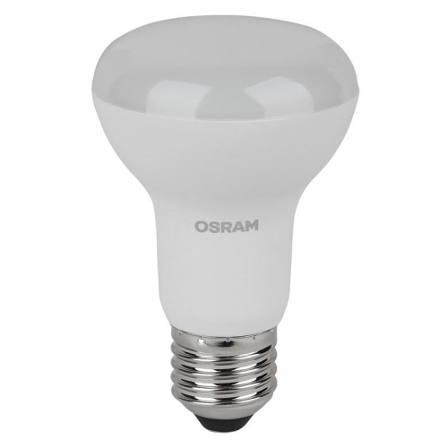 Лампа светодиодная LED Value LV R63 60 8SW/830 8Вт рефлектор матовая E27 230В 10х1 RU OSRAM 4058075581838 фото 2